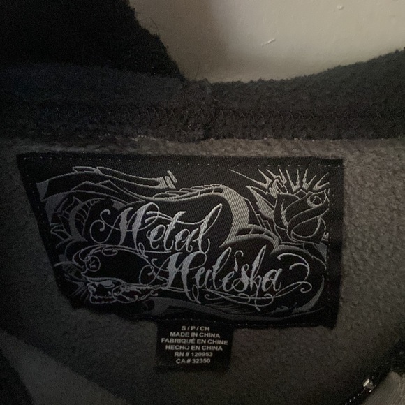 Metal Mulisha Zipper Hooded Sweatshirt - Picture 3 of 5